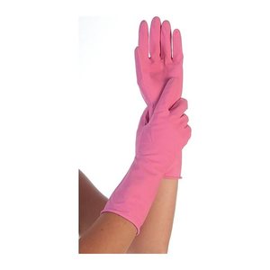 franz mensch unisex Gummihandschuhe Bettina pink Größe 8, 1 Paar
