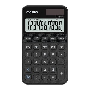 CASIO SL-310YC-BK Taschenrechner schwarz