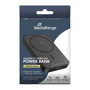 MediaRange Powerbank 5.000 mAh schwarz