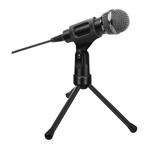Equip Tischmikrofon Mini-Stereo mit 3.5mm AUX 1.80m schwarz