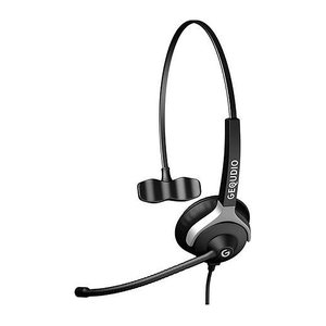 GEQUDIO Headset 1-Ohr mit 3.5mm Klinke