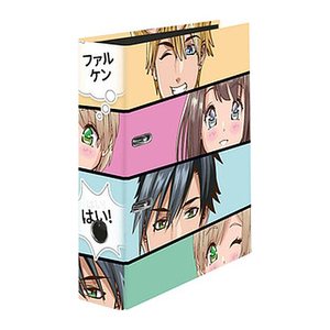 FALKEN Manga Faces Motivordner 8,0 cm DIN A4, 1 St.
