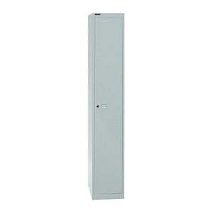 BISLEY Spind lichtgrau CLK181645, 1 Schließfach 30,5 x 45,7 x 180,2 cm