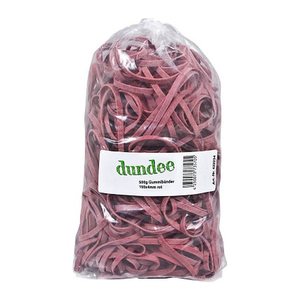 dundee Gummibänder rot 0,4 cm, Ø 15,0 cm, 500,0 g