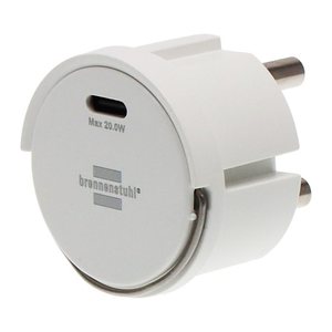 Brennenstuhl Steckdoseneinsatz Schuko USB C PD20W