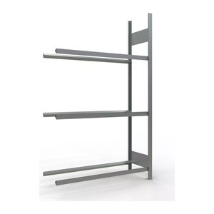 SCHULTE Anbau-Schwerlastregal 20779 silber 120,0 x 40,0 x 200,0 cm