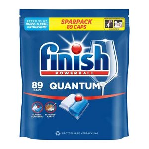 finish POWERBALL QUANTUM FRESH Spülmaschinentabs, 89 St.