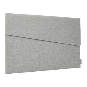 SIGEL Laptophülle M Kunststoff hellgrau bis 39,6 cm (15,6 Zoll)
