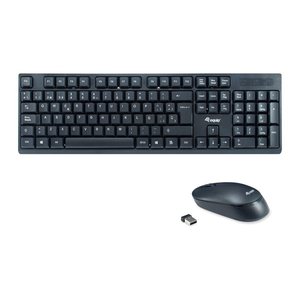 Equip Kombi Wireless Tastatur+Maus ES schwarz