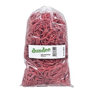 dundee Gummiringe rot, Ø 5,0 cm, 500,0 g