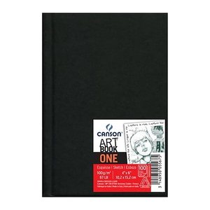 canson Skizzenbuch ARTBOOK ONE DIN A6 blanko, Hardcover 196 Seiten, 1 St.