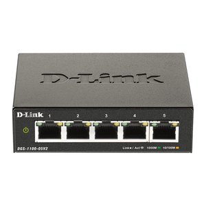 D-Link DGS-1100-05V2/E Switch 5-fach