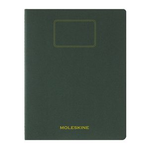 MOLESKINE Notizbuch Student Cahier XXL DIN A4 blanko, grün Hardcover 120 Seiten, 1 St.