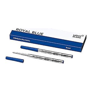 MONTBLANC Royal Blue Kugelschreibermine B blau, 2 St.