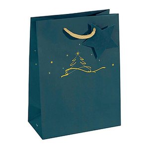SIGEL Geschenktüten Christmas tree Motiv 17,0 x 23,0 cm, 5 St.