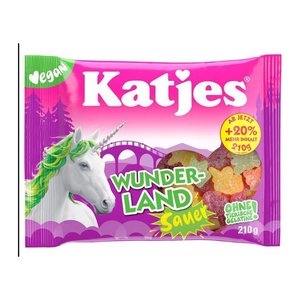 Katjes Wunderland sauer Fruchtgummi 210,0 g, 1 St.