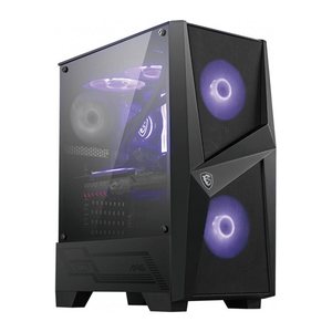 MSI GEH Midi MAG Forge 100M (B/Tempered Glas/RGB Fan)