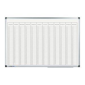 Legamaster PREMIUM Jahresplaner, Monatseinteilung 90,0 x 60,0 cm