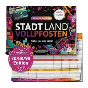 STADT LAND VOLLPFOSTEN - 70/80/90 EDITION - DIN A4