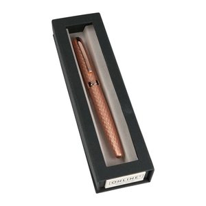 ONLINE® Kugelschreiber Eleganza Diamond rosegold, Schreibfarbe: schwarz, 1 St.