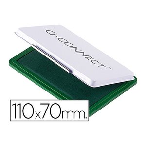 Q-CONNECT Stempelkissen grün 11,0 x 7,0 cm, 1 St.
