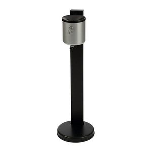 TKG Rondo senior Standaschenbecher silber abschließbar, 1 St.