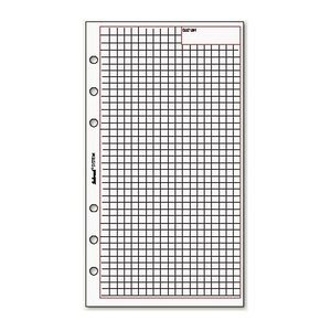 bind Ringbuch-Ergänzungsblätter kariert A6, 50 Blatt