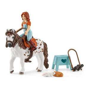 Schleich® Horse Club 42518 Mia & Spotty Spielfiguren-Set