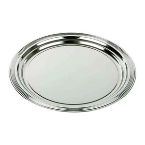 APS Servierplatte CLASSIC silber 35,0 cm, 1 St.