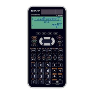SHARP EL-W550XG Wissenschaftlicher Taschenrechner schwarz/weiß