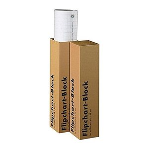 LANDRE Flipchartblock Recycling 65x98 cm 20 Blatt 80 g/qm