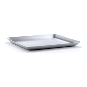 blomus Tablett BASIC silber rechteckig 20,0 x 17,0 cm, 1 St.