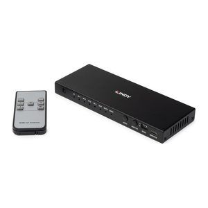 LINDY 4 Port HDMI 8K60 Switch mit eARC