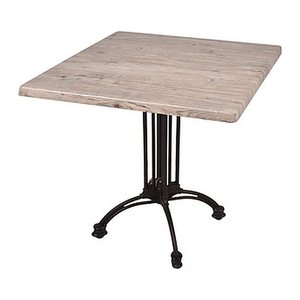 Garden Pleasure MORENA Bistrotisch rund Spanplatte hellbraun 80,0 x 80,0 x 74,0 cm, 1 St.