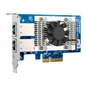 QNAP QXG-10G2T Netzwerkadapter-PCIe 10 GBE RJ45 x2