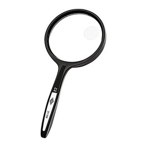 WEDO Lupe schwarz 2-fach und 4-fach, Ø 7,4 cm