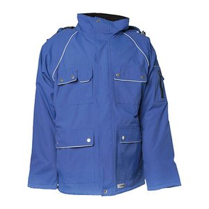PLANAM® unisex Parka CANVAS 320 kornblau Größe 4XL