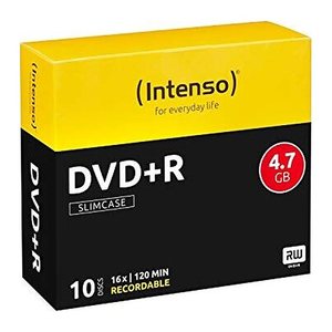 Intenso DVD+R 4,7 GB, 10 St.