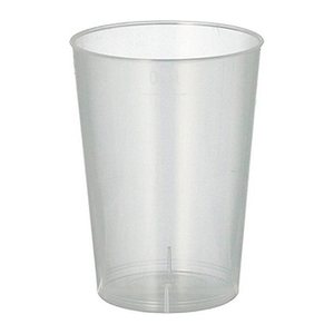STARPAK Mehrweg-Trinkbecher transparent 0,1 l, 40 St.