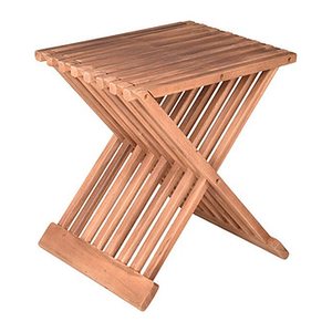Garden Pleasure Gartenhocker FANI braun, 1 St.