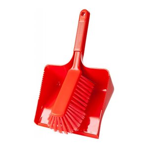 haug® bürsten Kehrgarnitur rot Kunststoff 35,0 cm breit