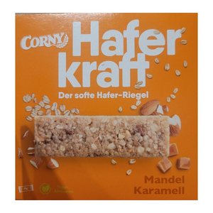 CORNY Haferkraft Mandel-Karamell Müsliriegel 4 Riegel, 4 St.
