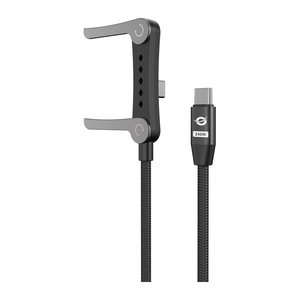 CONCEPTRONIC Kabel 2in1 USB-C2.0->C 60W/PD,480Mbs tel.Halter