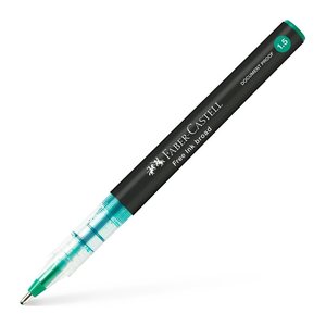 FABER-CASTELL Free Ink Tintenroller grau 0,8 mm, Schreibfarbe: grün, 1 St.
