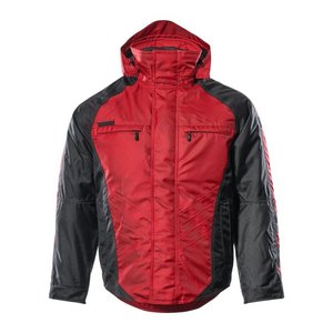 MASCOT® unisex Pilotenjacke Frankfurt rot, schwarz Größe 4XL