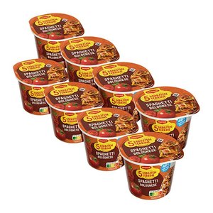 Maggi® 5 Minuten Terrine Spaghetti Bolognese Fertiggericht 8x 60,0 g, 8 St.