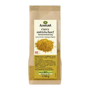 ALNATURA Bio Curry Gewürz, 60,0 g