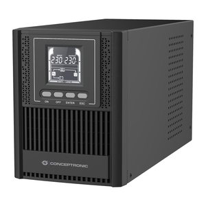 CONCEPTRONIC USV 1000VA/ 900W/4xIEC/HID USB/+Online Tower sw