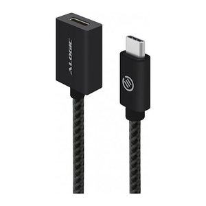 Alogic USB 3.2 Verlängerungskabel Typ C -C M/F 0,5m sw