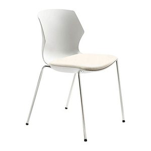 Mayer Stapelstühle myPRIMO 2511 01 02 30 582 weiß Kunstleder, 2 St.